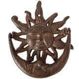 Sun and Moon Door Knocker, Sun and Moon Decor, Sun Door Knocker, Door Knocker - Pink Horse Florida