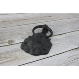 Lion Door Knocker, Antique Door Knocker, Lion Head, Door Knocker, Vintage Door Knocker - Pink Horse Florida