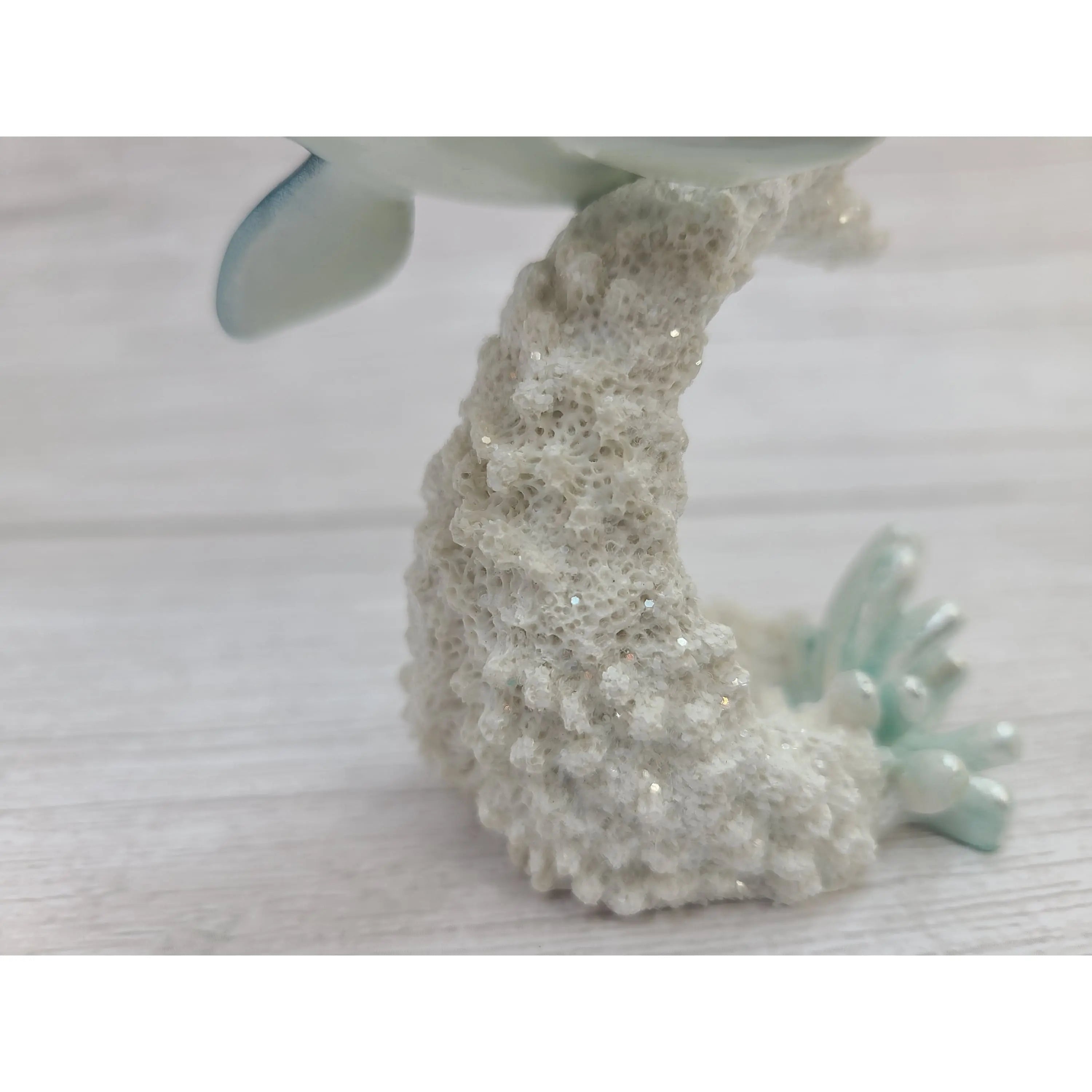 Dolphin Figurine, Dolphin Coral Figurine, Dolphin Decor, Beach Home Decor, Coral Reef, Beach Home, - Pink Horse Florida
