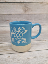 Turtle Mug, Beach Mug, Sea Turtle Mug, Turtle Kitchen, Turtle Gift, Sea Turtle Gift, Sea Turtle - Pink Horse Florida