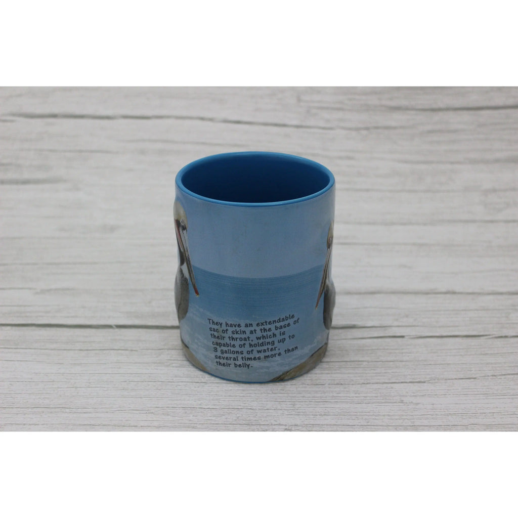 Pelican Mug, Pelican Decor, Coastal Mug, Pelican Gift, Pelican Statue, Beach Gift, Beach Decor, - Pink Horse Florida