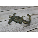 Turtle Hook, On Sale Ocean Decor, Sea Turtle Hook, Turtle Decor, Sea Turtle Decor, Beach Decor, - Pink Horse Florida