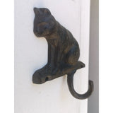 Cat Hook, Cat Decor, Gift for Cat Lover, Kitten Wall Hook, Cat Key Hanger, Key Hook - Pink Horse Florida