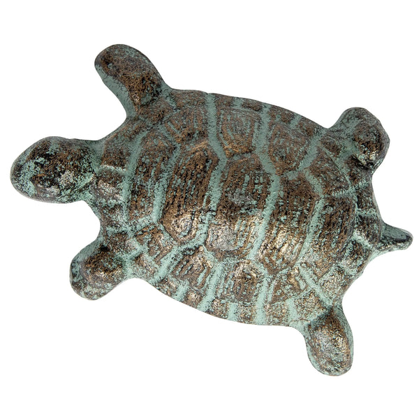 Turtle Paperweight, Turtle Figurine, Door Stopper, Sea Turtle Door Stopper, Turtle Paper Holder - Pink Horse Florida