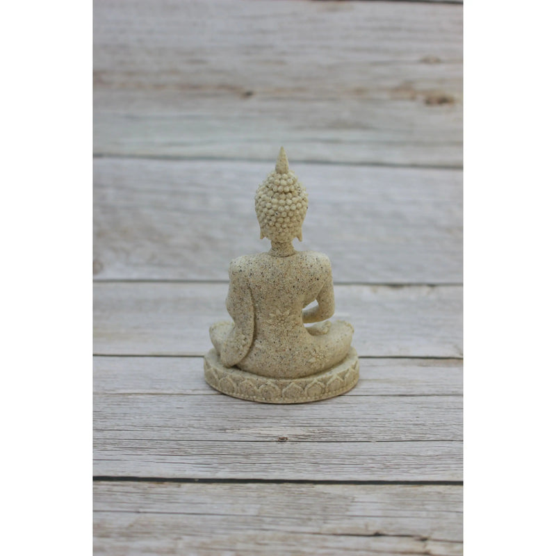 Buddha Meditating, Meditating Statue, Thai Buddha, Meditating Figurine, Meditating Buddha Statue - Pink Horse Florida