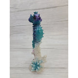 Seahorse Figurine, Seahorse Coral Figurine, Seahorse Decor, Beach Home Decor, Ocean - Pink Horse Florida