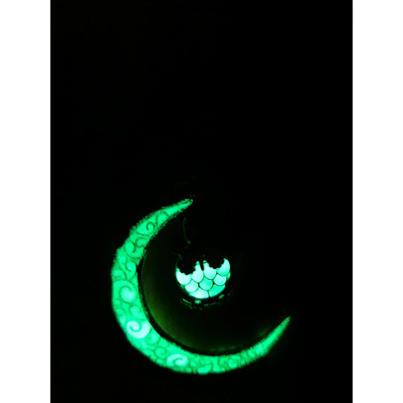 Choose Color 1.5 MOON with Glow in the Dark TURTLE Pendant 19 Choose Color 1.5 MOON with Glow in the Dark TURTLE Pendant 19
