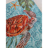 Sea Turtle Wall Art, Sea Turtle Sign, Underwater Sea Turtle - Pink Horse Florida