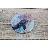 Dolphin Coasters, Beach Coasters, Dolphin Decor, Beach Home Decor, Nautical Coasters, Nautical - Pink Horse Florida