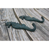 Seahorse Hook, Seahorse Key Hook, Beach Decor, Seahorse Decor, Key hook SET OF TWO, Nautical Decor, - Pink Horse Florida