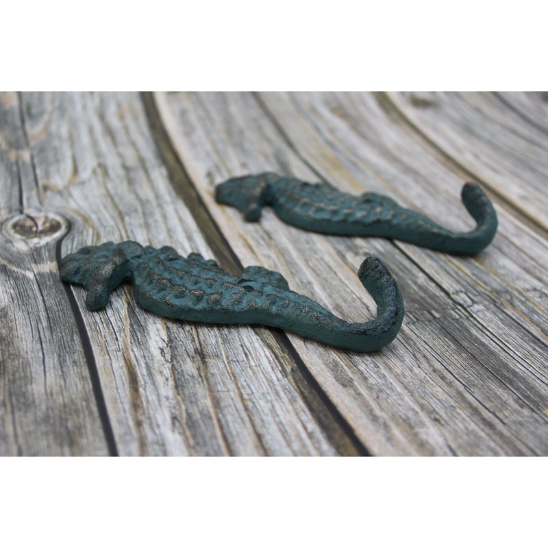 Seahorse Hook, Seahorse Key Hook, Beach Decor, Seahorse Decor, Key hook SET OF TWO, Nautical Decor, - Pink Horse Florida