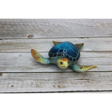 Turtle Figurine, Sea Turtle Figurine, Sea Turtle Decor, Turtle Wall Decor, Turtle Decor, Beach Home, - Pink Horse Florida