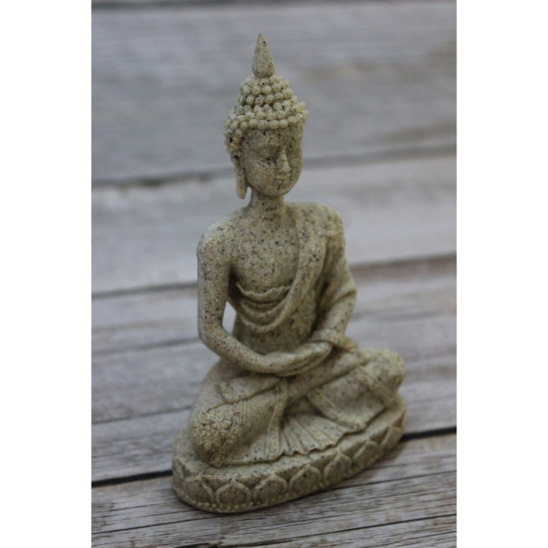 Buddha Meditating, Meditating Statue, Thai Buddha, Meditating Figurine, Meditating Buddha Statue - Pink Horse Florida