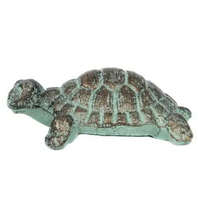 Turtle Paperweight, Turtle Figurine, Door Stopper, Sea Turtle Door Stopper, Turtle Paper Holder - Pink Horse Florida