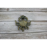 Crab Door Knocker, Crab Decor, Door Knocker, Beach Door Knocker, Beach Decor, Crab FIgurine, Coastal - Pink Horse Florida