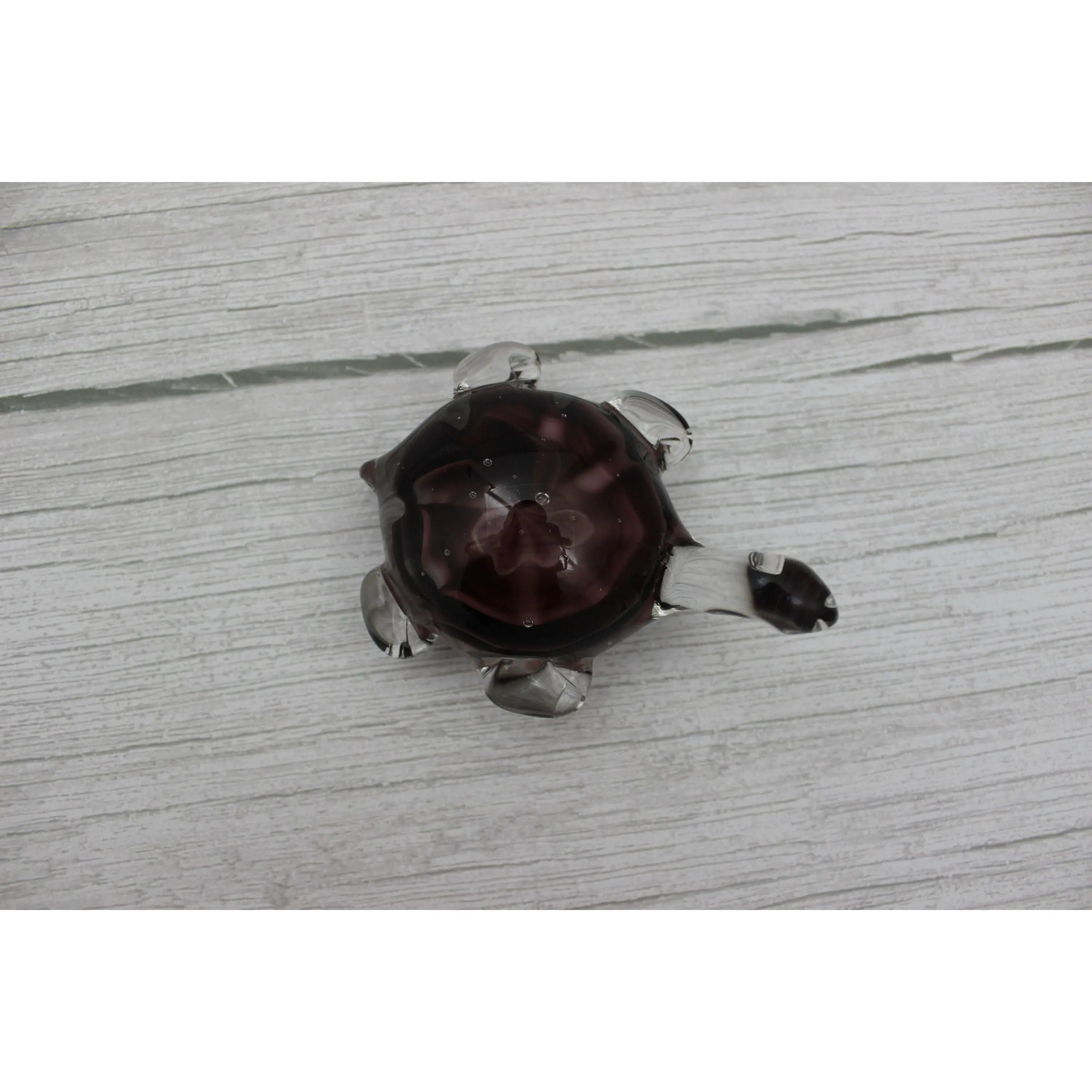 Sea Turtle Figurine, Glass Sea Turtle Figurine, GlassTurtle Figurine, Turtle Decor, Sea Turtle - Pink Horse Florida