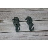 Seahorse Hook, Seahorse Key Hook, Beach Decor, Seahorse Decor, Key hook SET OF TWO, Nautical Decor, - Pink Horse Florida