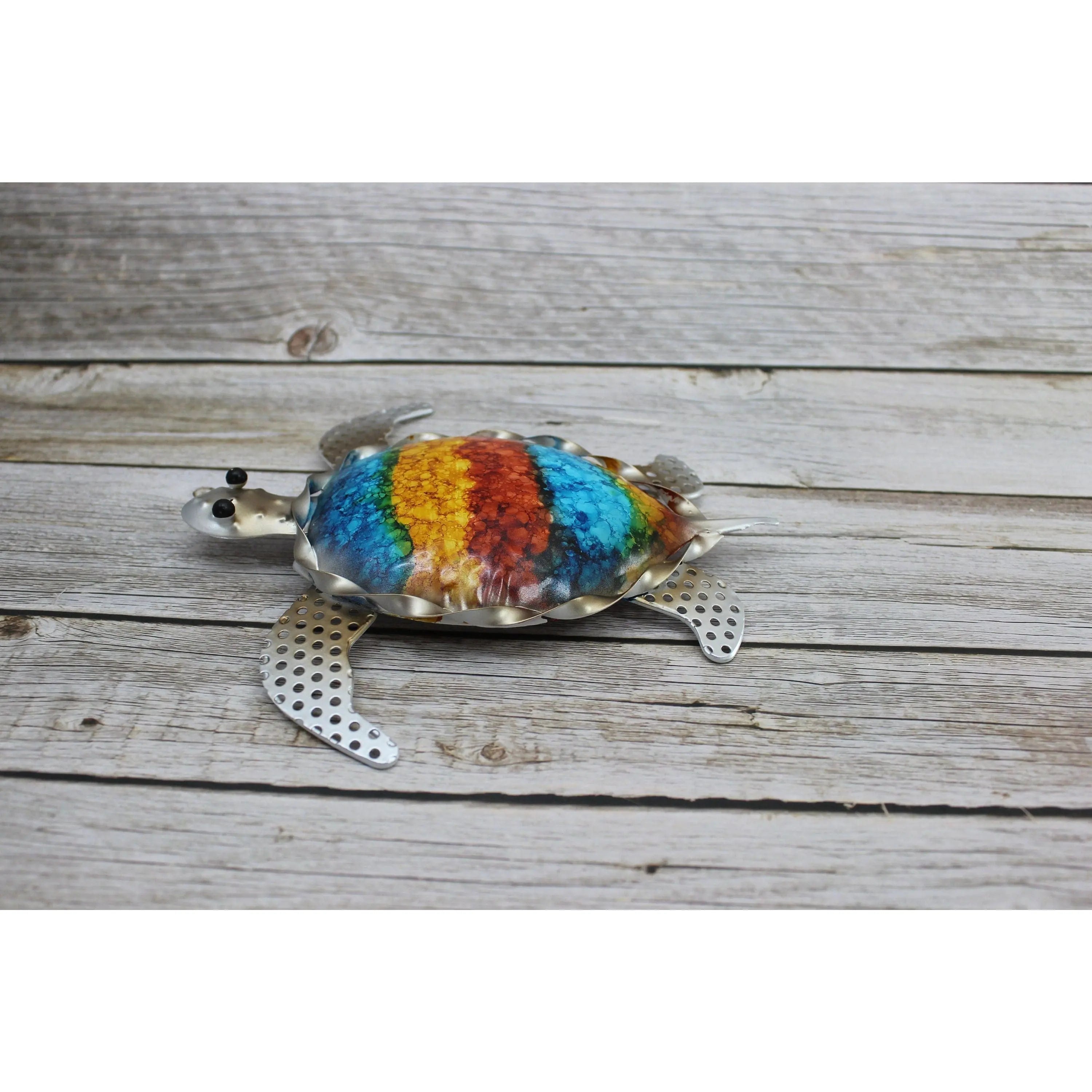 Sea Turtle Wall Art, Sea Turtle Wall Decor, Nautical Decor, Turtle Gift, Turtle Wall Art Metal - Pink Horse Florida