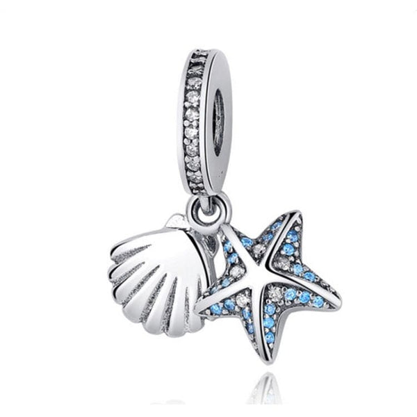 Starfish Charm, Starfish Charm for Bracelet, Starfish Jewelry, Beach Charm, Ocean Charm, Starfish - Pink Horse Florida