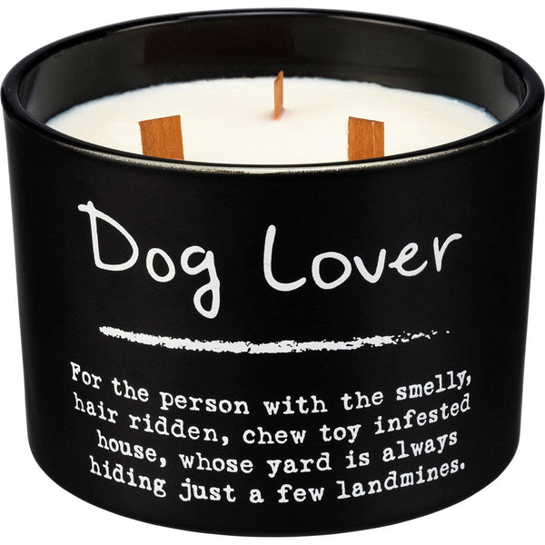 Candle in Jar, Handmade Candle, Dog Lover Candle, Dog Lover Gift, Dog Candle, Candle Gift - Pink Horse Florida