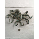 Octopus Hook, Octopus Decor, Nautical Decor, Octopus Key Hook - Pink Horse Florida