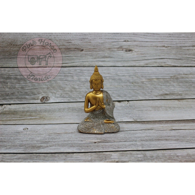 Meditating Buddha, Meditating Statue, Buddha, Thai Buddha, Yoga Figurine, Meditating Figurine, - Pink Horse Florida