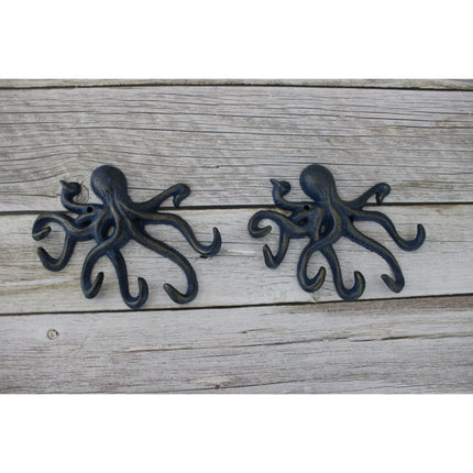 Octopus Hook, Octopus Decor, Nautical Decor, Octopus Key Hook, Beach Hook, Beach Decor, Octopus - Pink Horse Florida