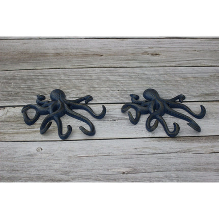 Octopus Hook, Octopus Decor, Nautical Decor, Octopus Key Hook, Beach Hook, Beach Decor, Octopus - Pink Horse Florida