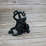 Octopus Bottle Holder, Wine Bottle Holder, Octopus Wine Bottle Holder, Nautical Wine Bottle Holder, - Pink Horse Florida