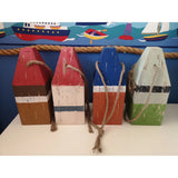 Buoy Floats, Decorative Floats, Hanging Wood Float - Pink Horse Florida