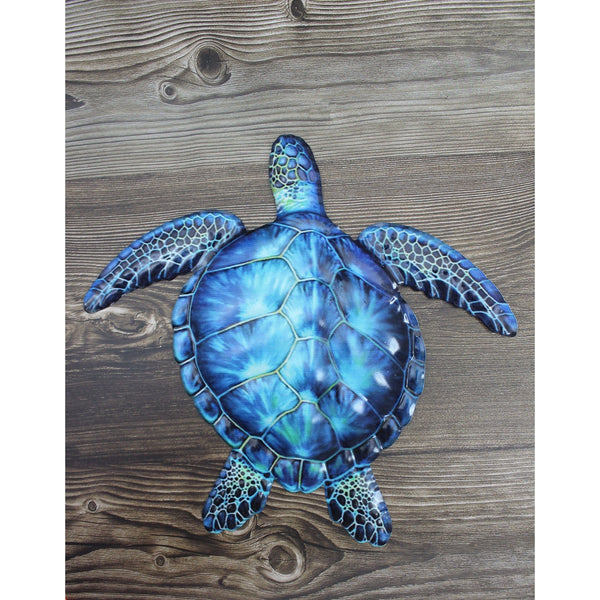 Sea Turtle Wall Art, Sea Turtle Wall Decor, Nautical Decor, Turtle Gift, Turtle Wall Art Metal - Pink Horse Florida