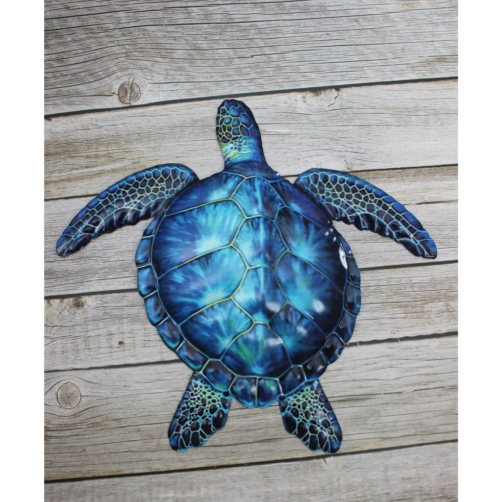 Sea Turtle Wall Art, Sea Turtle Wall Decor, Nautical Decor, Turtle Gift, Turtle Wall Art Metal - Pink Horse Florida