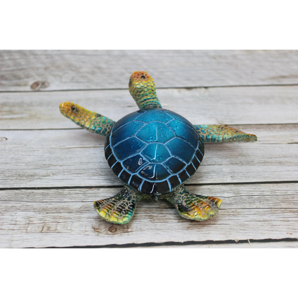 Turtle Figurine, Sea Turtle Figurine, Sea Turtle Decor, Turtle Wall Decor, Turtle Decor, Beach Home, - Pink Horse Florida
