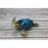 Turtle Figurine, Sea Turtle Figurine, Sea Turtle Decor, Turtle Wall Decor, Turtle Decor, Beach Home, - Pink Horse Florida