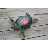 Light Up Turtle Figurine, Turtle Figurine, Sea Turtle Figurine, Glow in the Dark Turtle, Turtle - Pink Horse Florida