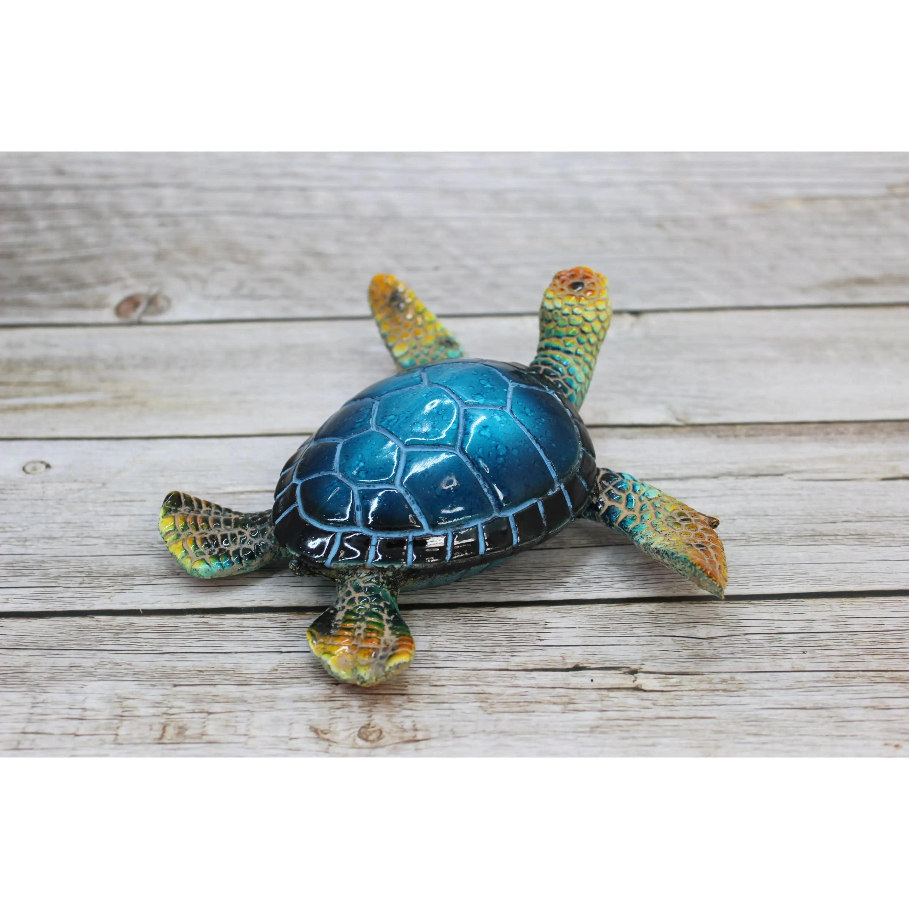 Turtle Figurine, Sea Turtle Figurine, Sea Turtle Decor, Turtle Wall Decor, Turtle Decor, Beach Home, - Pink Horse Florida
