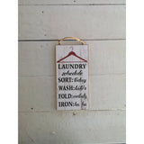 Laundry Sign, Funny Sign for the Home, Funny Laundry Sign, Funny Home Wall Hanging, Funny Home - Pink Horse Florida