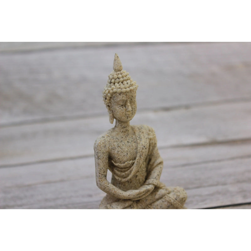 Buddha Meditating, Meditating Statue, Thai Buddha, Meditating Figurine, Meditating Buddha Statue - Pink Horse Florida