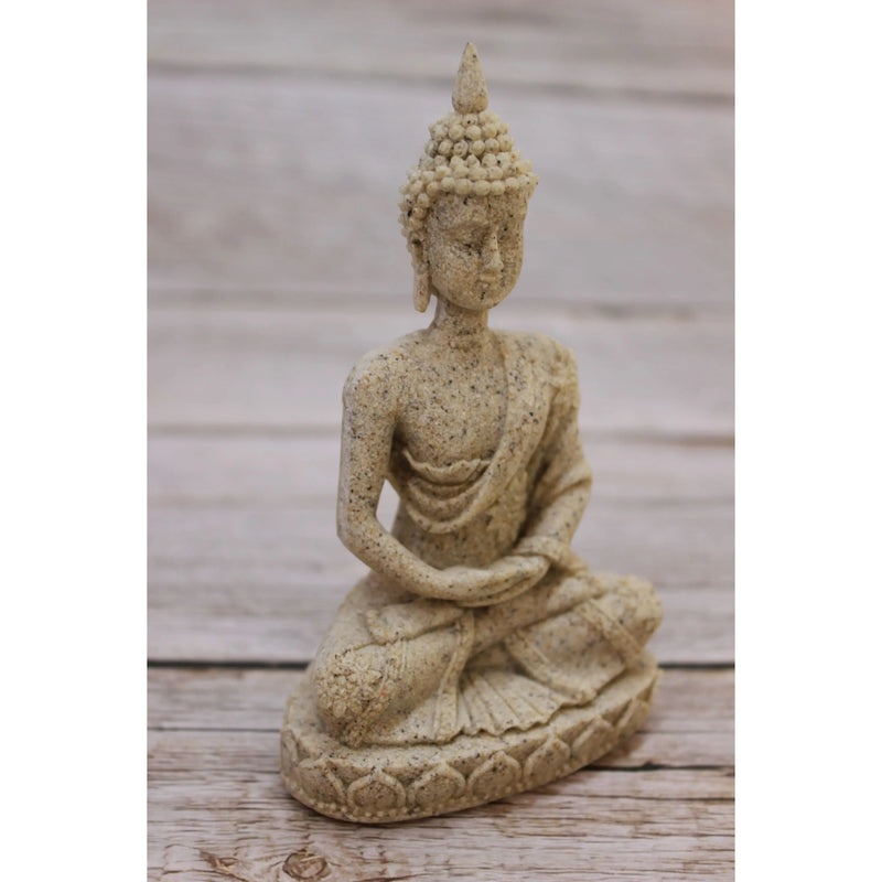 Buddha Meditating, Meditating Statue, Thai Buddha, Meditating Figurine, Meditating Buddha Statue - Pink Horse Florida