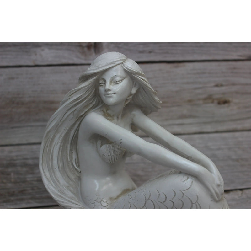 Mermaid Figurine, Mermaid Decor, Coastal Decorative Accent, Mermaid Collectibles, Mermaid - Pink Horse Florida