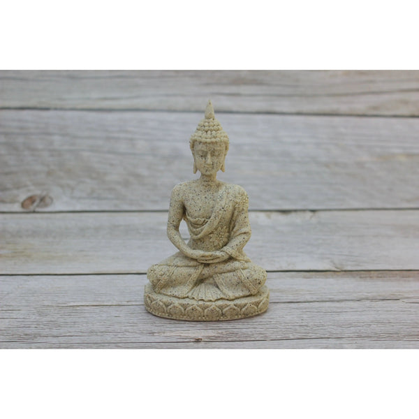 Buddha Meditating, Meditating Statue, Thai Buddha, Meditating Figurine, Meditating Buddha Statue - Pink Horse Florida