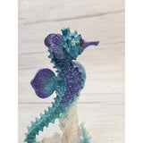 Seahorse Figurine, Seahorse Coral Figurine, Seahorse Decor, Beach Home Decor, Ocean - Pink Horse Florida