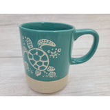 Turtle Mug, Beach Mug, Sea Turtle Mug, Turtle Kitchen, Turtle Gift, Sea Turtle Gift, Sea Turtle - Pink Horse Florida