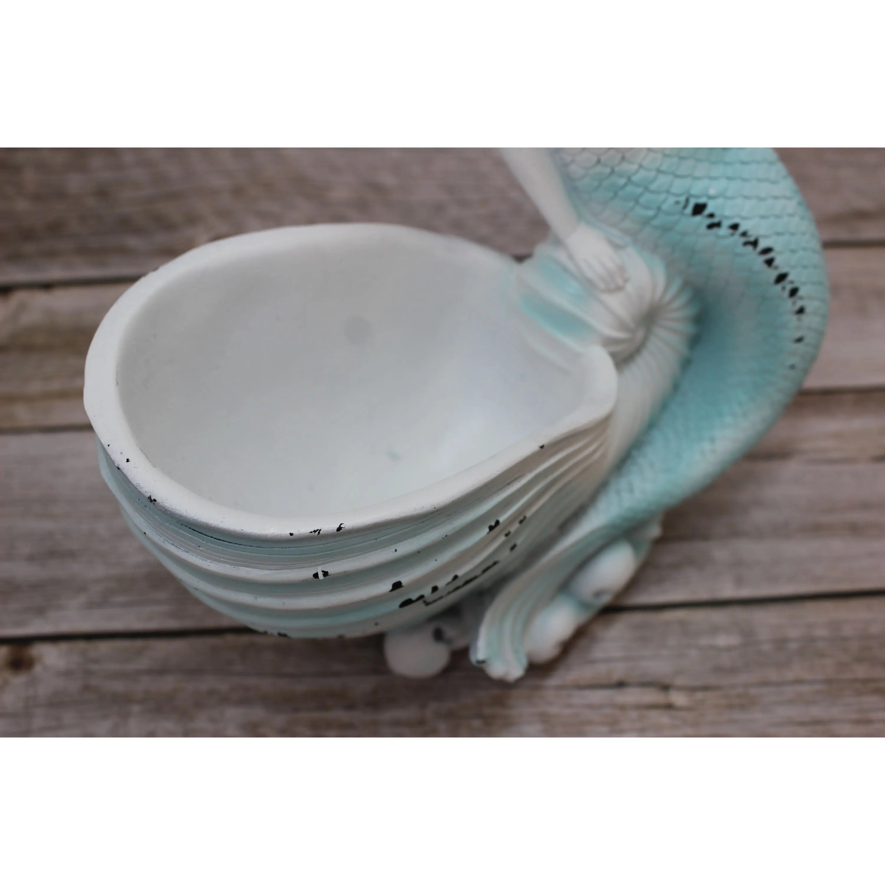 Mermaid Figurine, Mermaid Decor, Coastal Decorative Accent, Mermaid Collectibles, Mermaid Vase - Pink Horse Florida