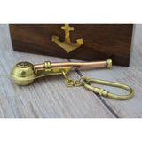 Whistle Keychain, Whistle Keychain with Box, Boatswain Whistle, Antique Whistle, Vintage Whistle, - Pink Horse Florida