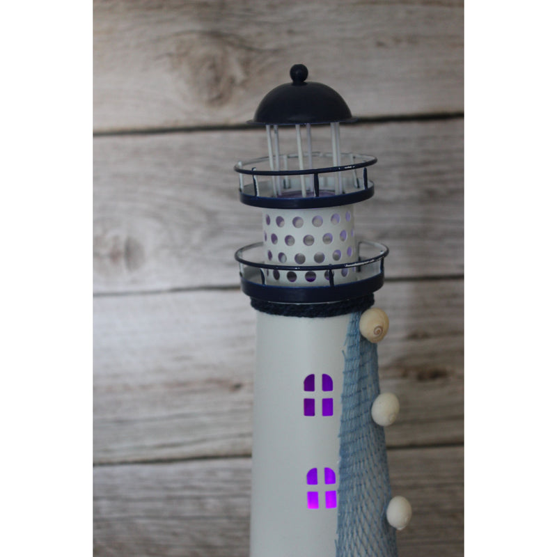 Lighthouse Figurine, Lighthouse Decor, Maine Lighthouse, Beach Figurine, Nautical Figurine, Nautical - Pink Horse Florida