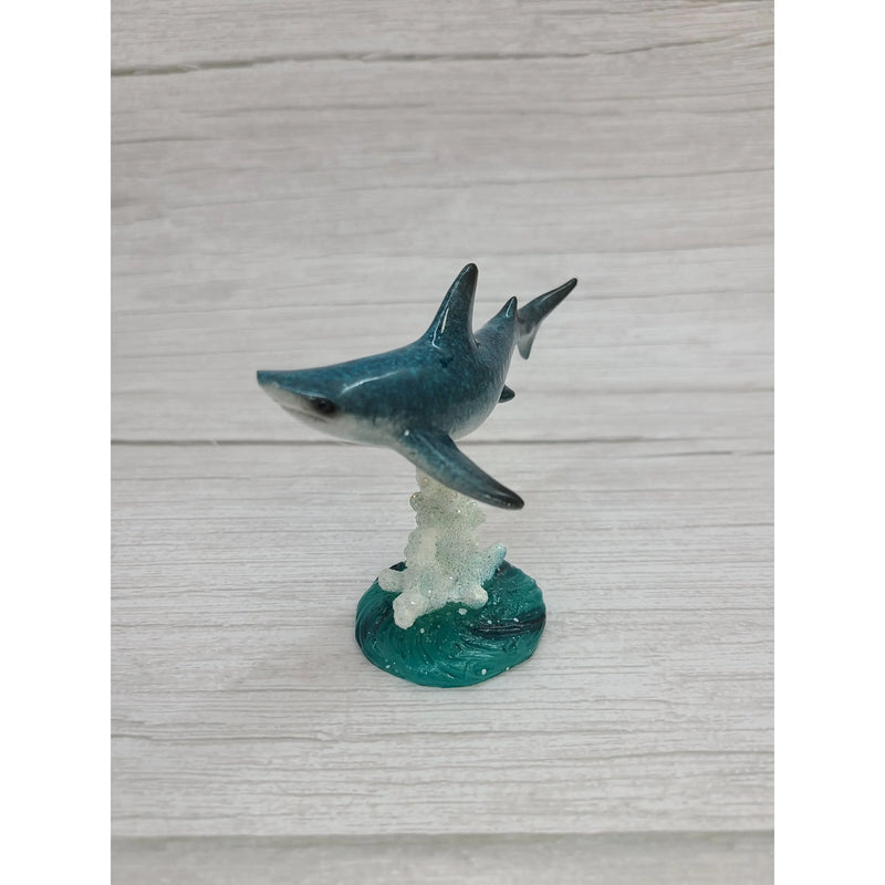 Shark Figurine, Shark Decor, Beach Home, Beach Decor, Ocean Decor, Nautical FIgurine, Beach - Pink Horse Florida