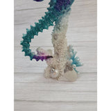 Seahorse Figurine, Seahorse Coral Figurine, Seahorse Decor, Beach Home Decor, Ocean - Pink Horse Florida