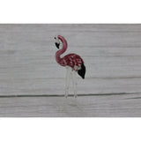 Flamingo Figurine, Glass Flamingo Figurine, On Sale Pink Flamingo Figurine, Flamingo Decor, Flamingo - Pink Horse Florida