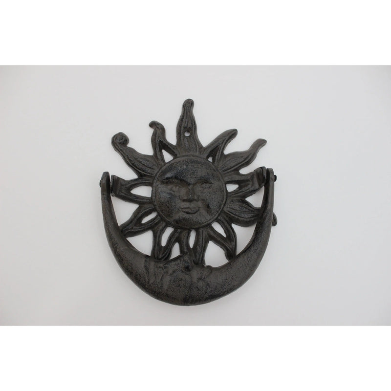 Sun and Moon Door Knocker, Sun and Moon Decor, Sun Door Knocker, Door Knocker - Pink Horse Florida